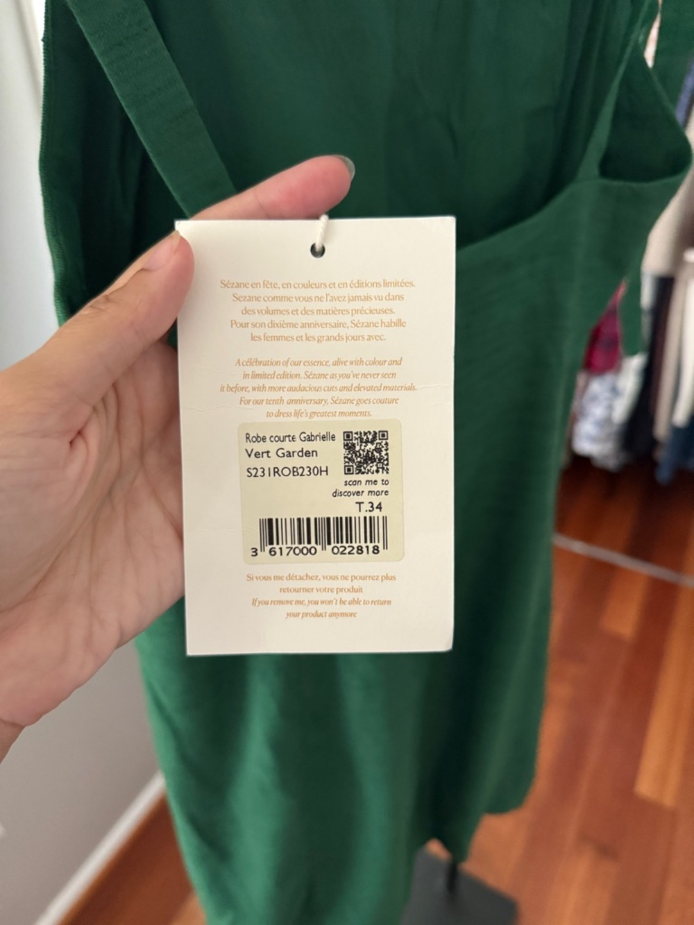 Sezane Editions Gabrielle Dress - Picture 7 of 8